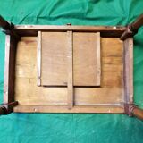 Small desk with 1 drawer in solid wood.