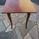 Antique inlaid opening side table