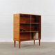Vitrine vintage en teck, design du milieu du siècle, années 60-70
