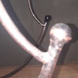 Metal and glass console