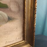 Vintage still life, signed Dihlmann, 1934