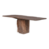 Antique Single Plank Primitive Console/Desk/Dining Table