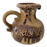 Vase marron beige