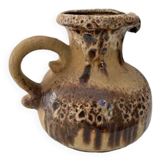 Vase marron beige