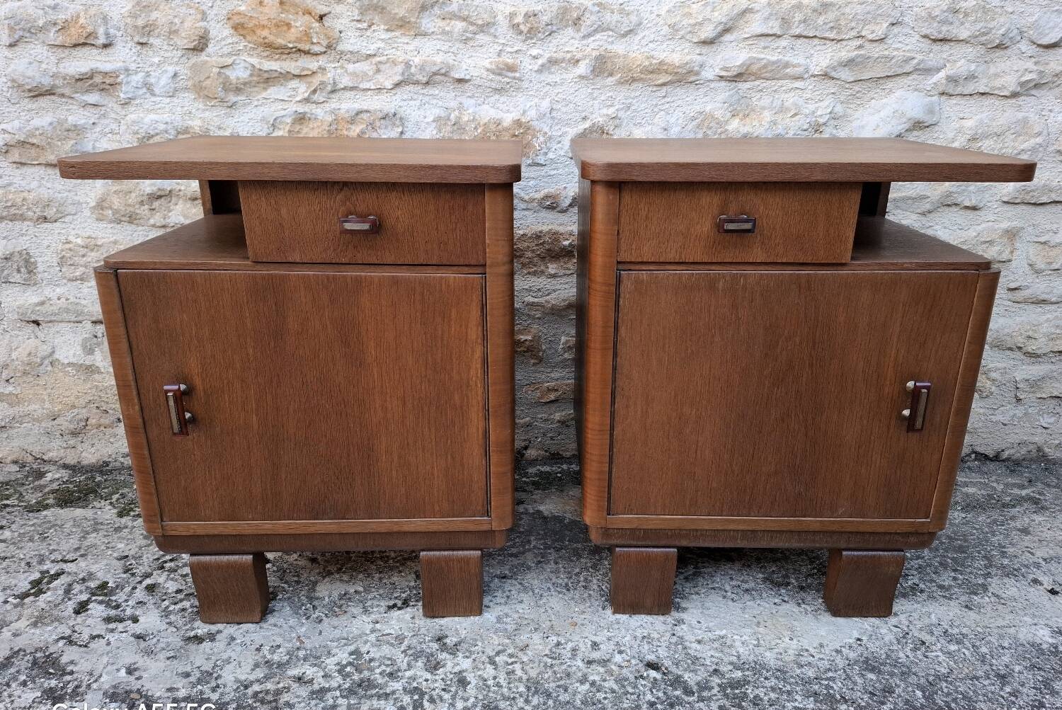 Art Deco bedside table