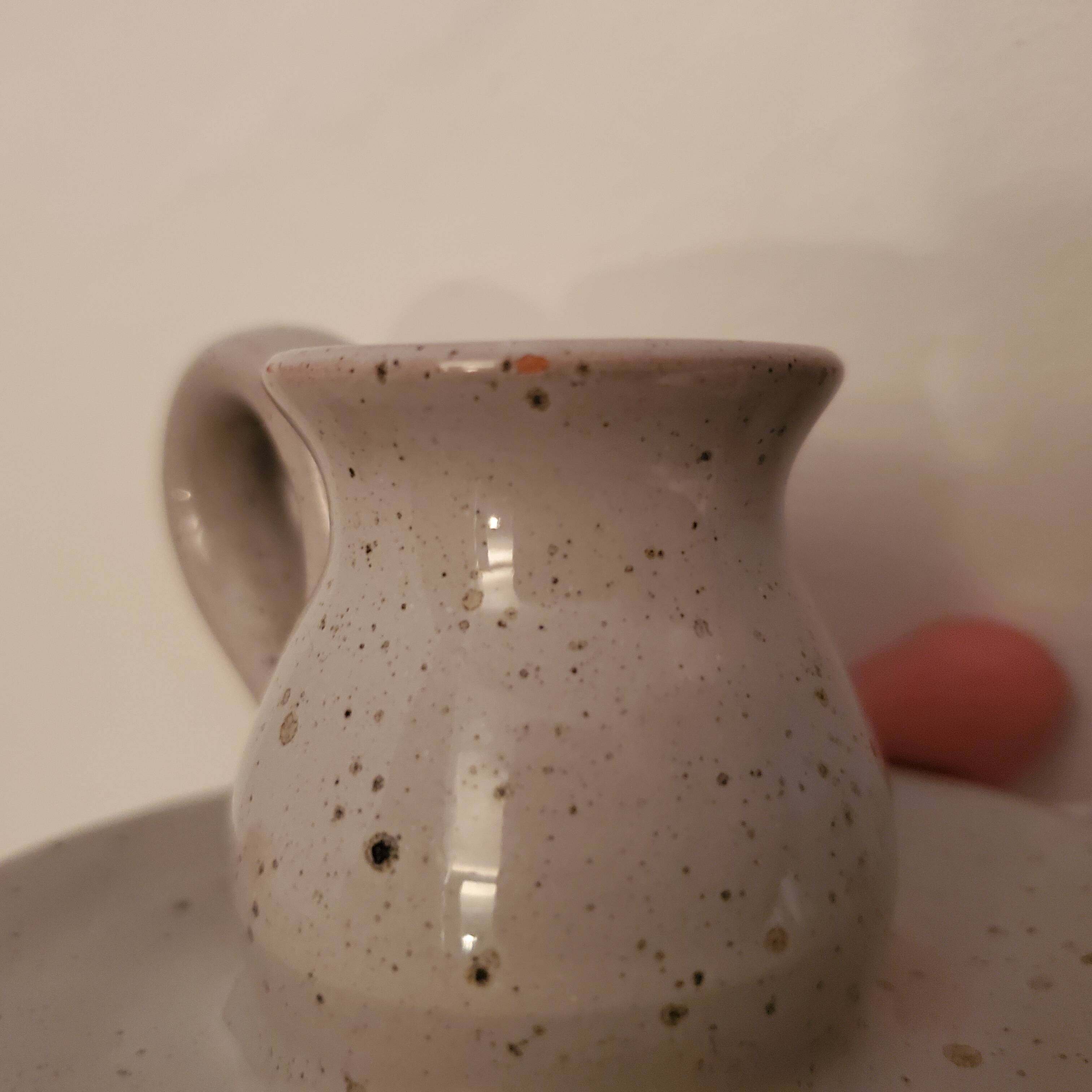 Ceramic candle holder signed Vallauris