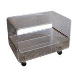 Plexiglass coffee table David Lange