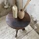 19th century oak pedestal console