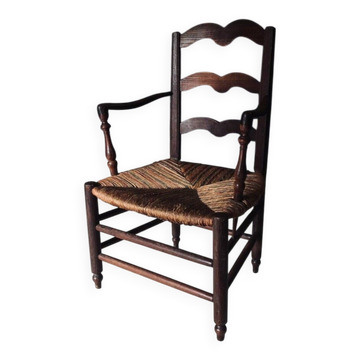 French Country Style Armchair, 1920s