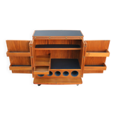 Danish teak bar cabinet by Illum Wikkelsø for CFC Silkeborg, 1960s.