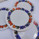 Villeroy & Boch porcelain dessert plates, Acapulco