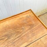 Solid wood desk with 1 drawer 102x62cm 1900