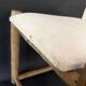 Pair of olive wood stools