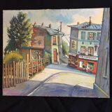 Tableau Montmartre passage Cottin