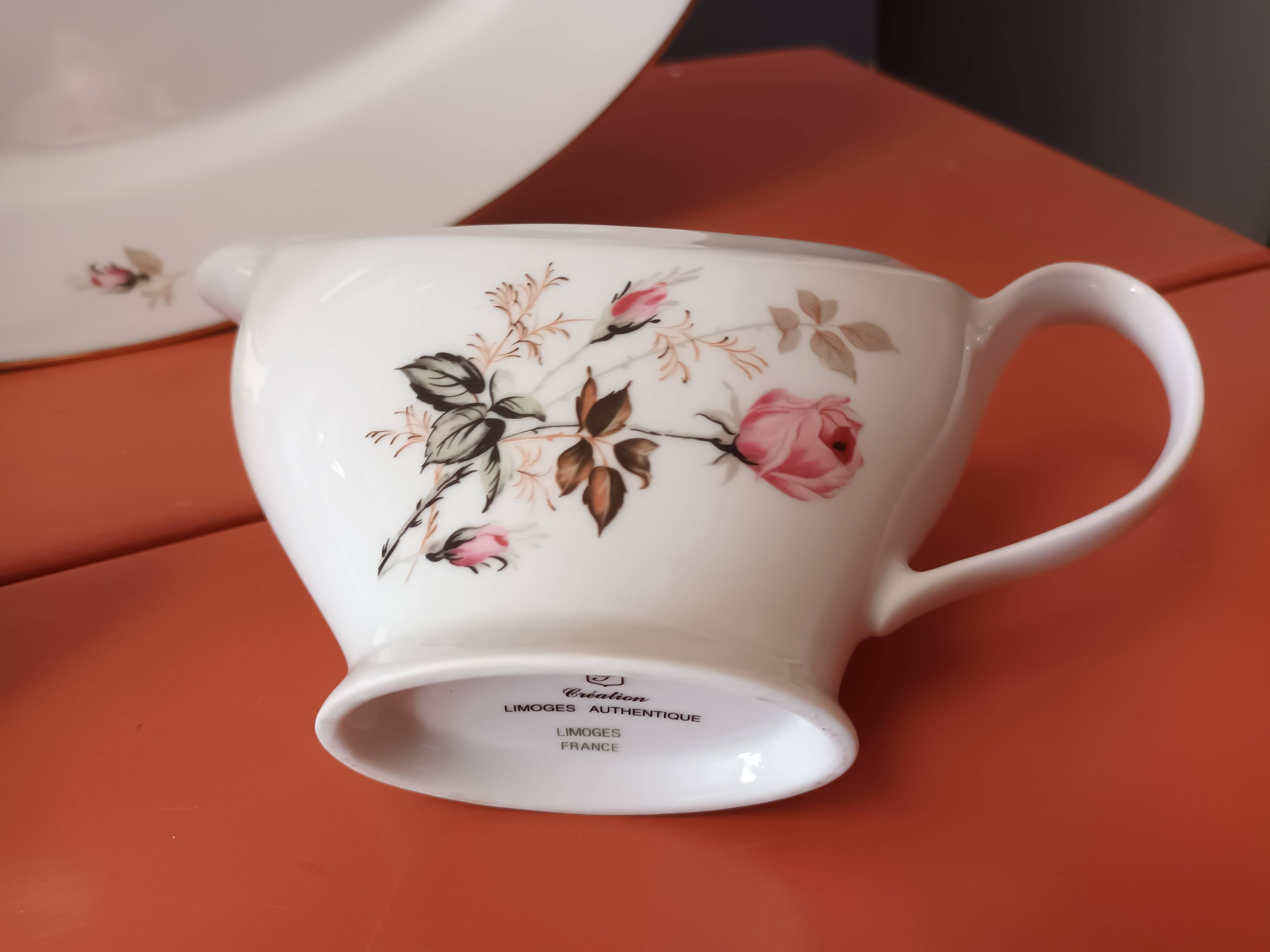 Porcelain limoges service