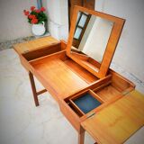 Scandinavian hairdresser in teak designer Svend Aage Madsen 60s
