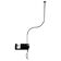 Rare and early ceiling or wall lamp by Joe Colombo for O-Luce, 1967