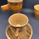Cups and pitcher
