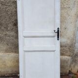 Porte ancienne patine grise