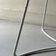 White metal bikini mesh design chair