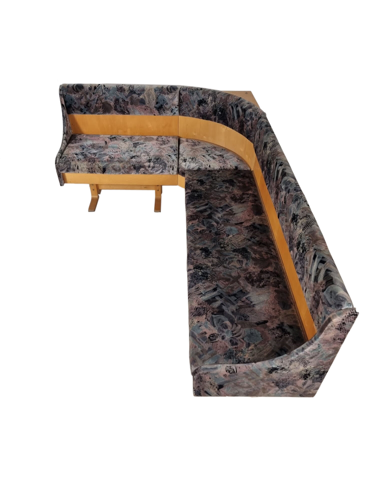 Corner sofa by Ludvik Volak for Drevopodnik Holesov 1960s