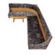 Corner sofa by Ludvik Volak for Drevopodnik Holesov 1960s