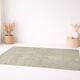 Tapis Kilim Minimaliste Beige Naturel à Motifs Ethniques, 164x225 Cm