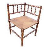 Chaise / fauteuil d'angle ancien