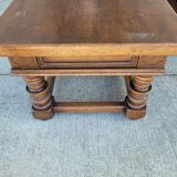 Solid oak coffee table