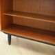 Teak bookcase, Danish design, 1970s, produced in Denmark