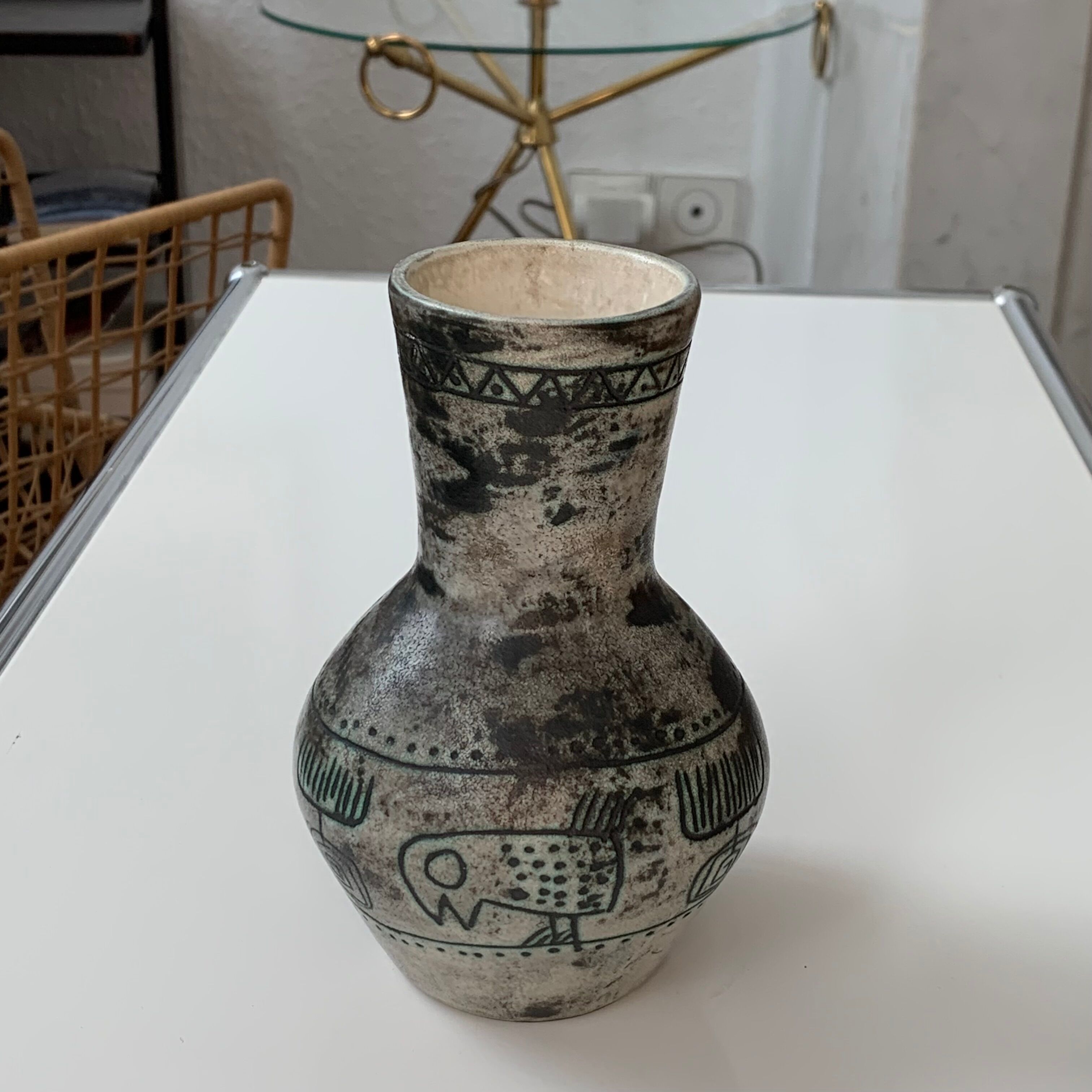 Modernist vase by Jacques Blin