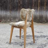 Chair by Roger Landault model 6517, Boutier edition, 1954.