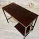 Console/ meuble hifi stereo en palissandre et metal , circa 70's