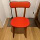 Set of 4 Vintage Compass Leg Chairs 70s