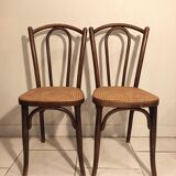 Set of 4 chairs bistrot 1900 by J and J Kohn model 462