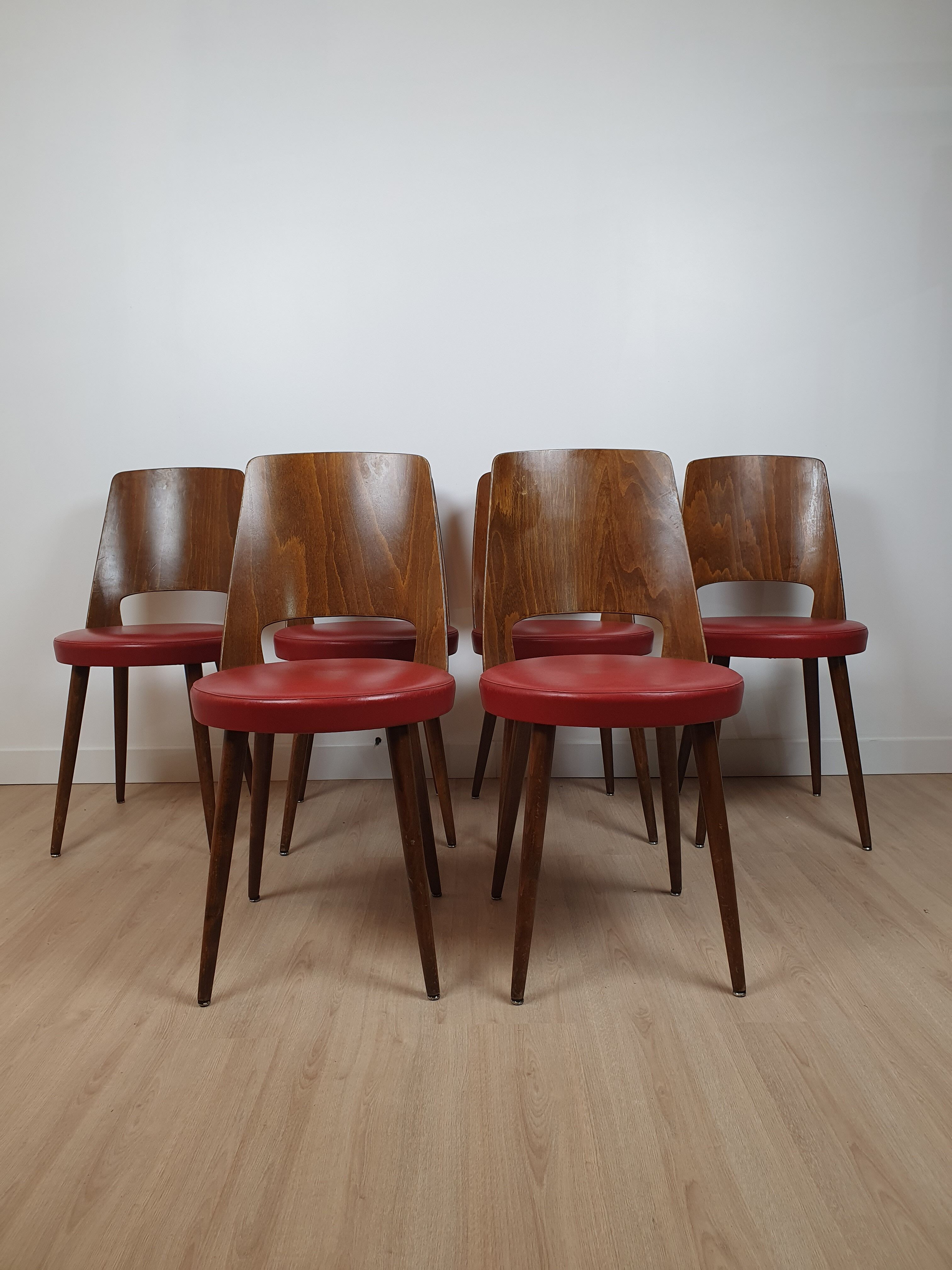 6 Baumann chairs model Mondor