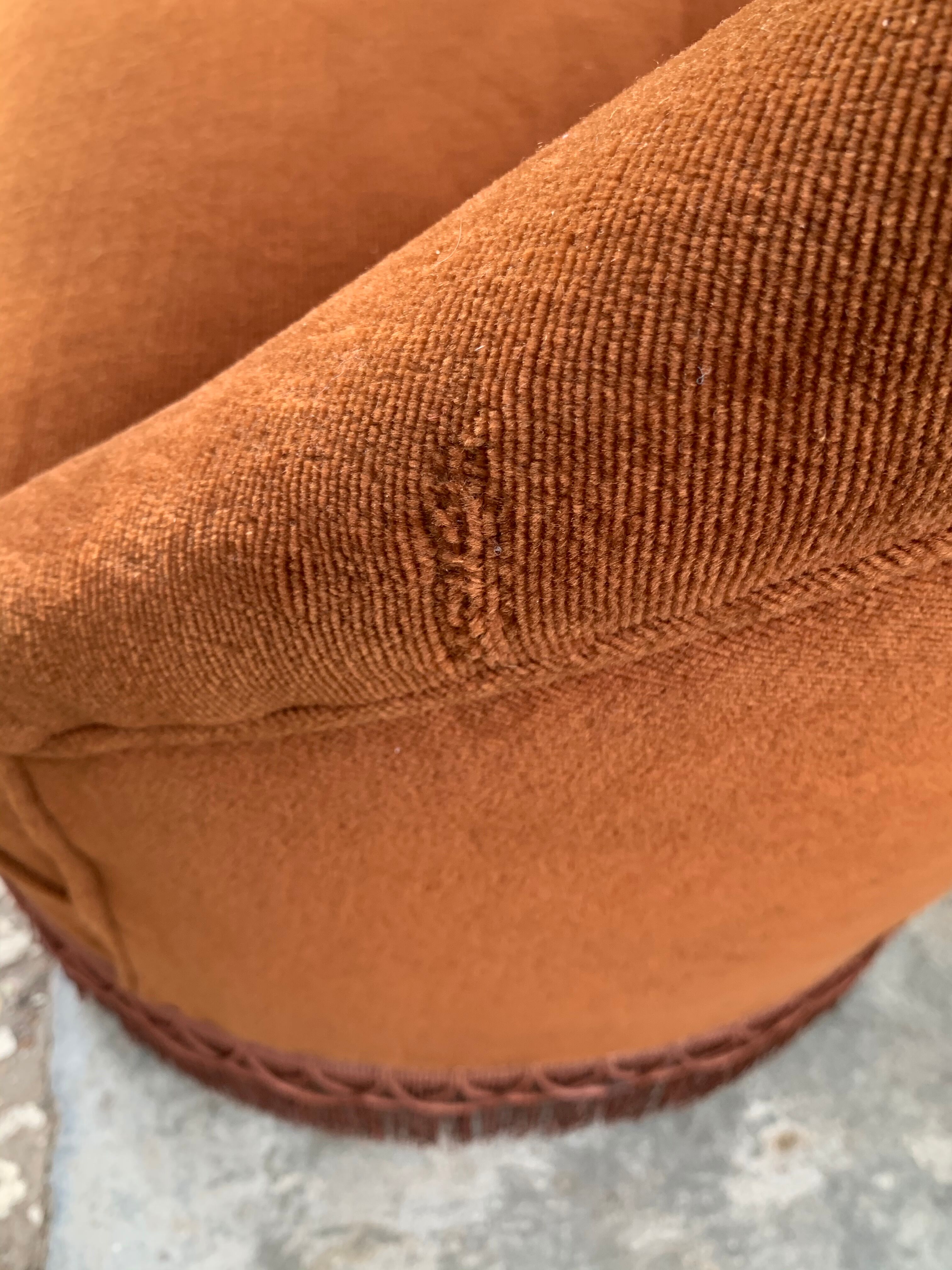 Sofa and chair toad velvet padded velvet