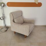 FS116 armchair called Dachshund design Michel Mortier edition Steiner vintage