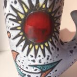 Mug sun fat lava vintage Vallauris