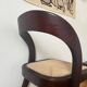 Chaise gondole cannage Baumann
