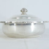 Round silver metal vegetable, Victor Saglier