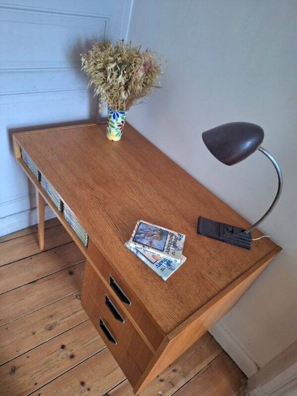 Vintage desk, old furniture