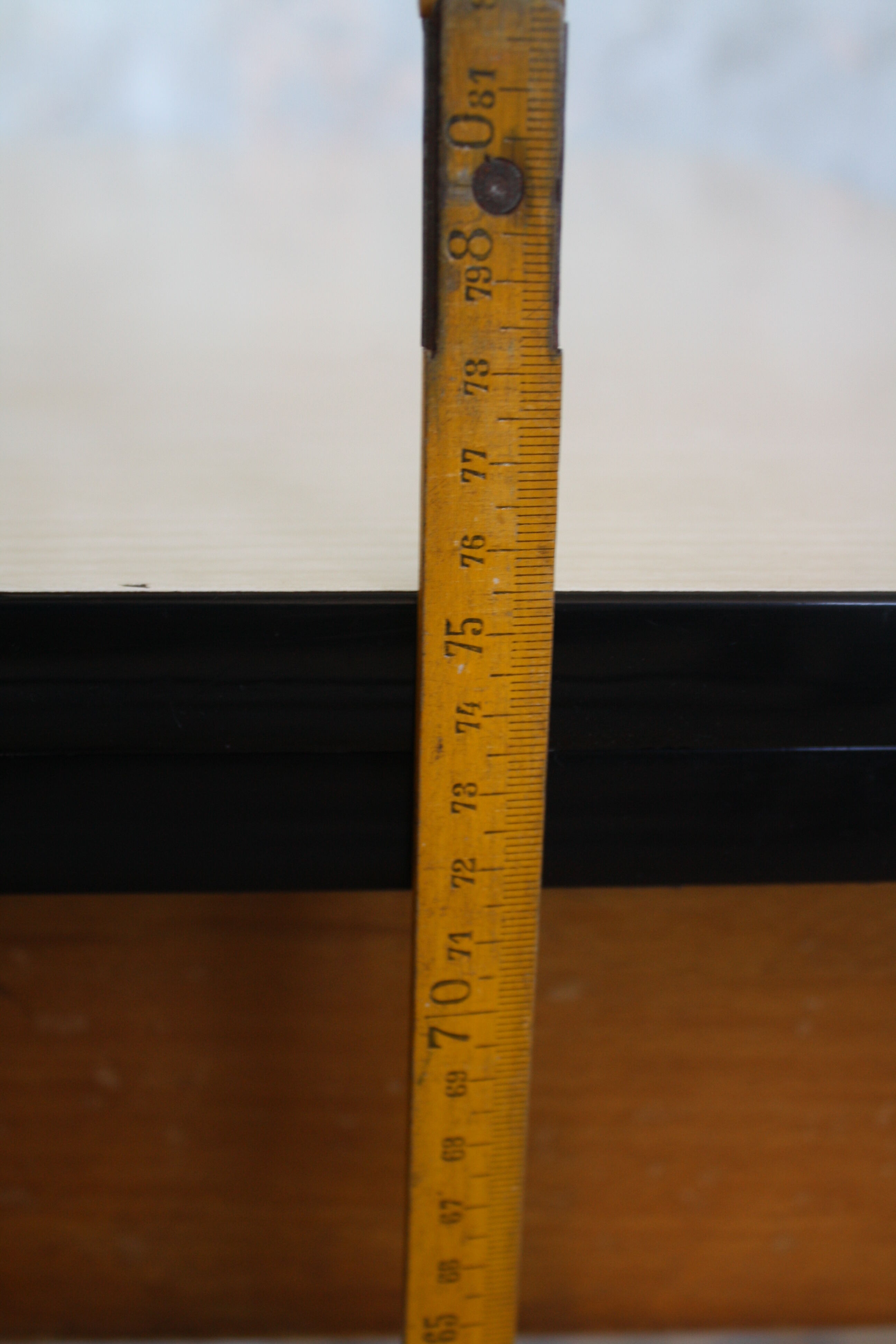 Table vintage formica and wood