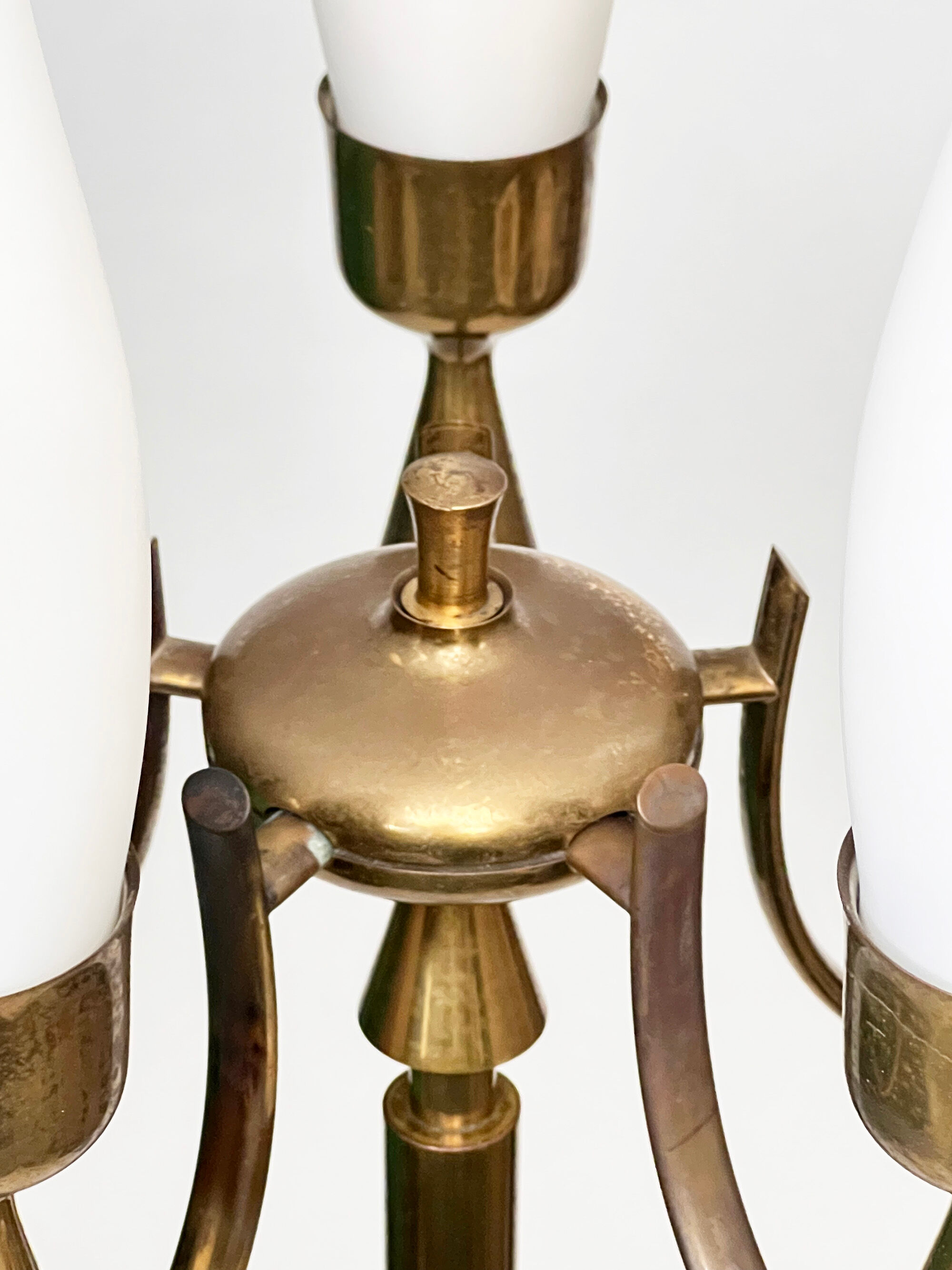 Lampadaire mod. 12635 design par Angelo Lelii pour Arredoluce 1957