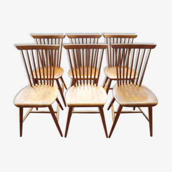 Set of 6 scandinavian chairs Tapiovaara