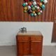 Mado buffet, marble top, vintage