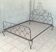 Louis XV style wrought iron bed