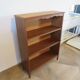 Set of 2 bibus 3 levels - oak color - bookcase shelves