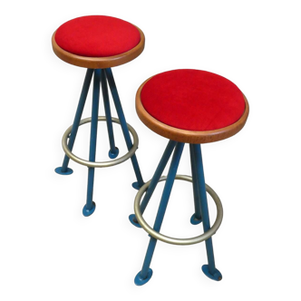 pair of bar stools, 1960