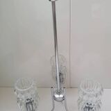 Vintage chrome chandelier